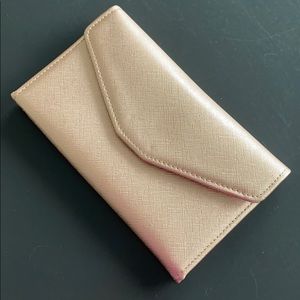 ZOPPEN Rose Gold Travel Wallet